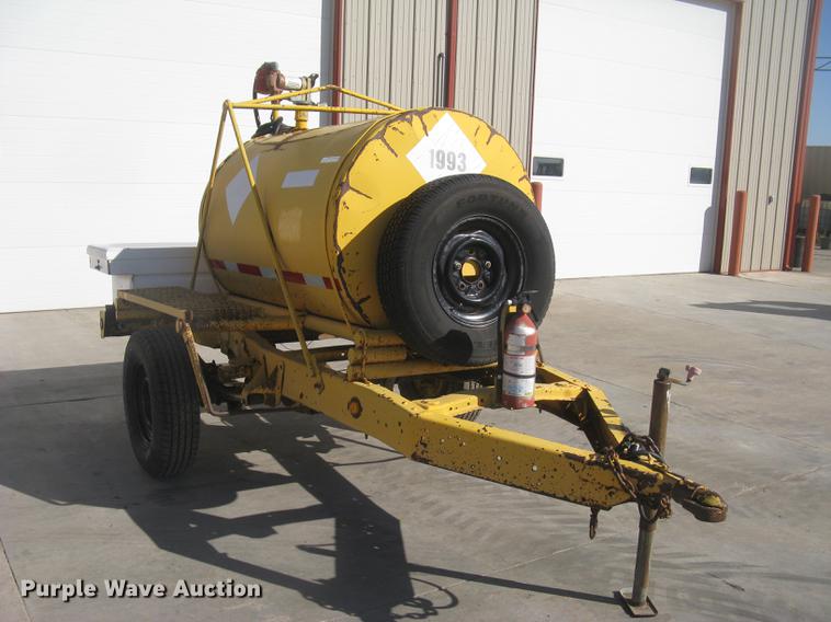 image for item AR9757 Shop built fuel trailer