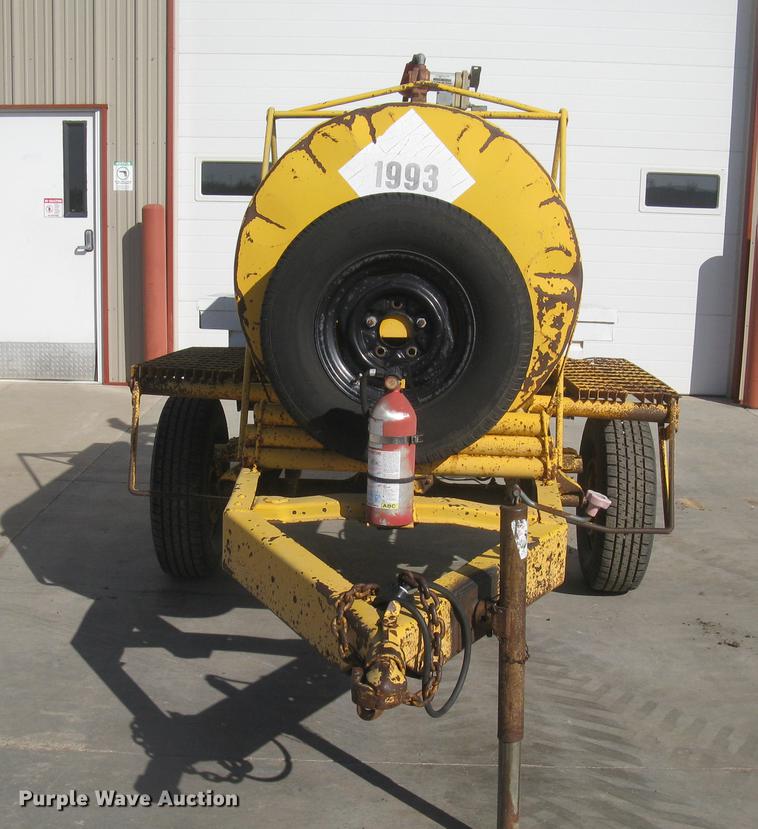 image for item AR9757 Shop built fuel trailer