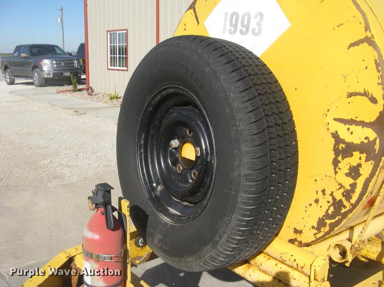 image for item AR9757 Shop built fuel trailer