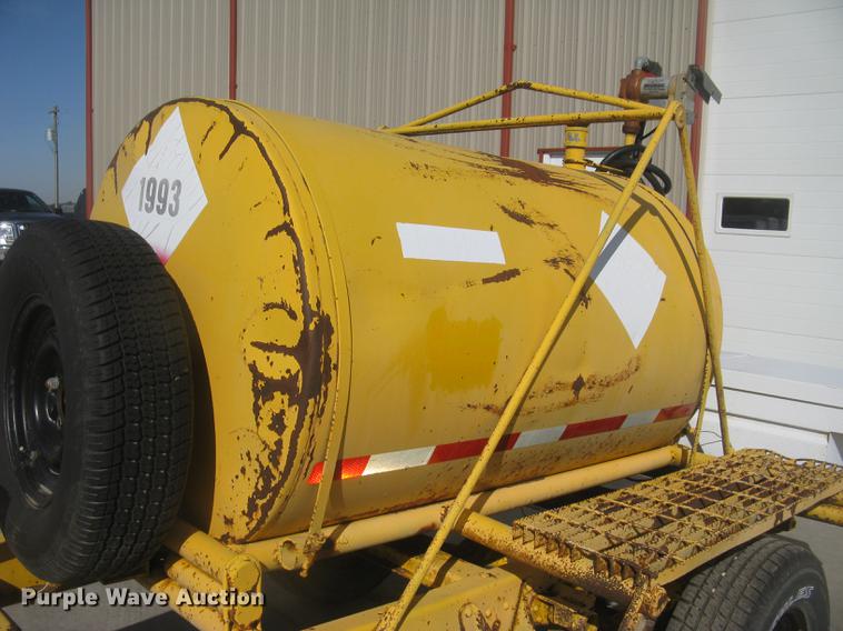 image for item AR9757 Shop built fuel trailer