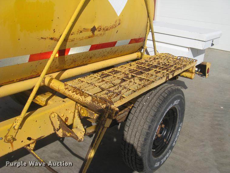 image for item AR9757 Shop built fuel trailer