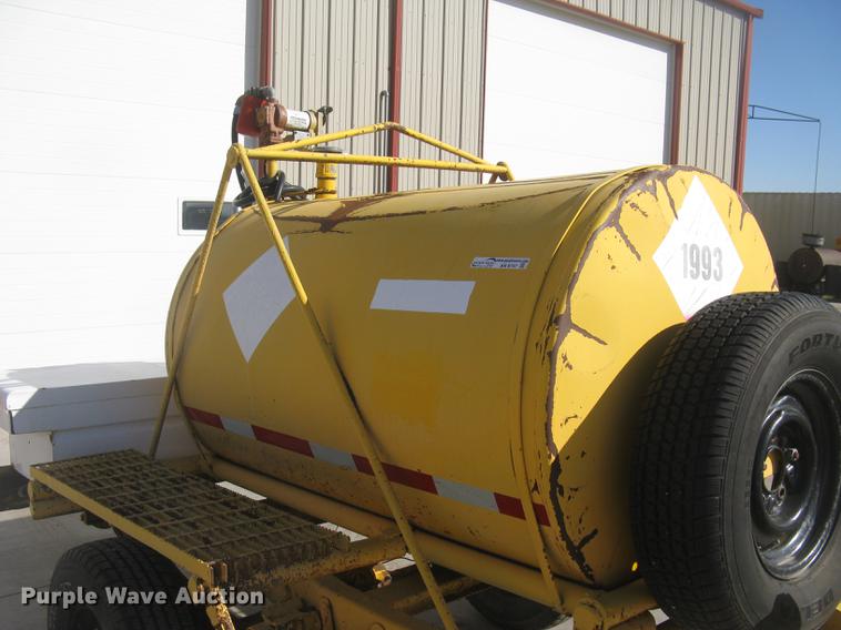 image for item AR9757 Shop built fuel trailer