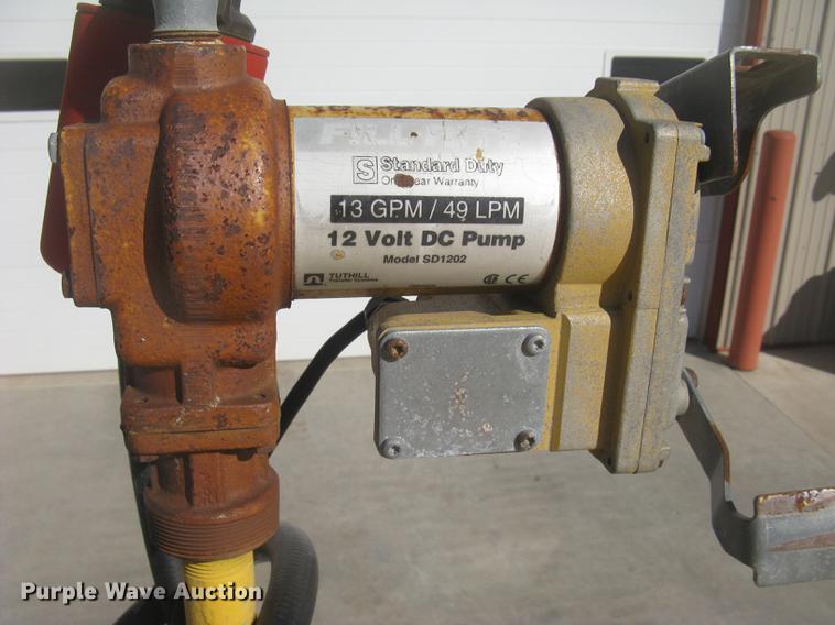 image for item AR9757 Shop built fuel trailer