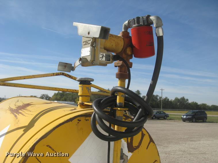 image for item AR9757 Shop built fuel trailer