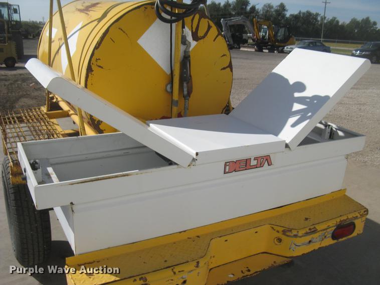 image for item AR9757 Shop built fuel trailer