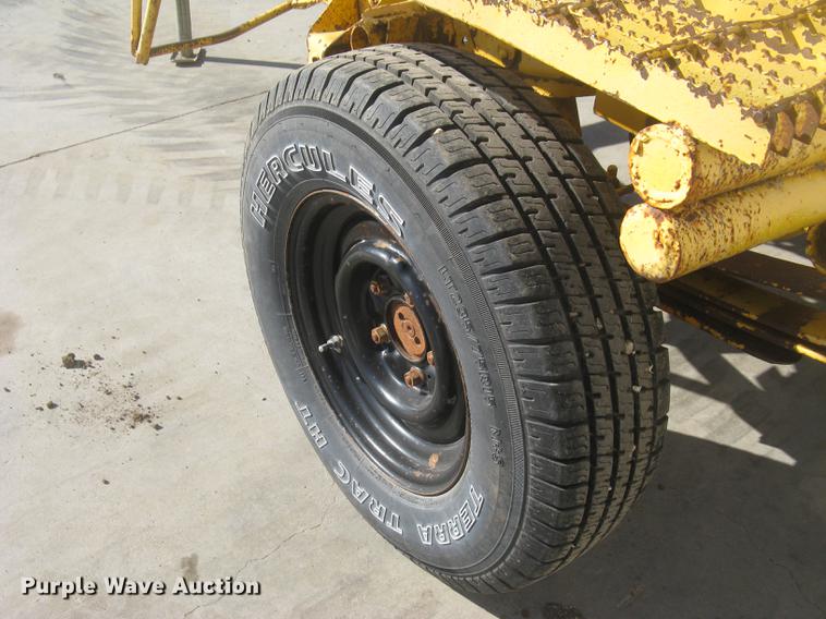 image for item AR9757 Shop built fuel trailer