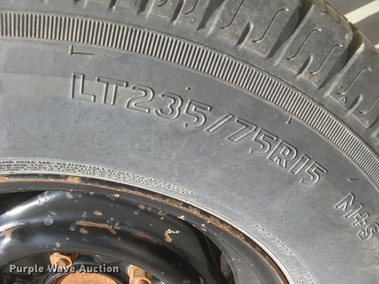 image for item AR9757 Shop built fuel trailer