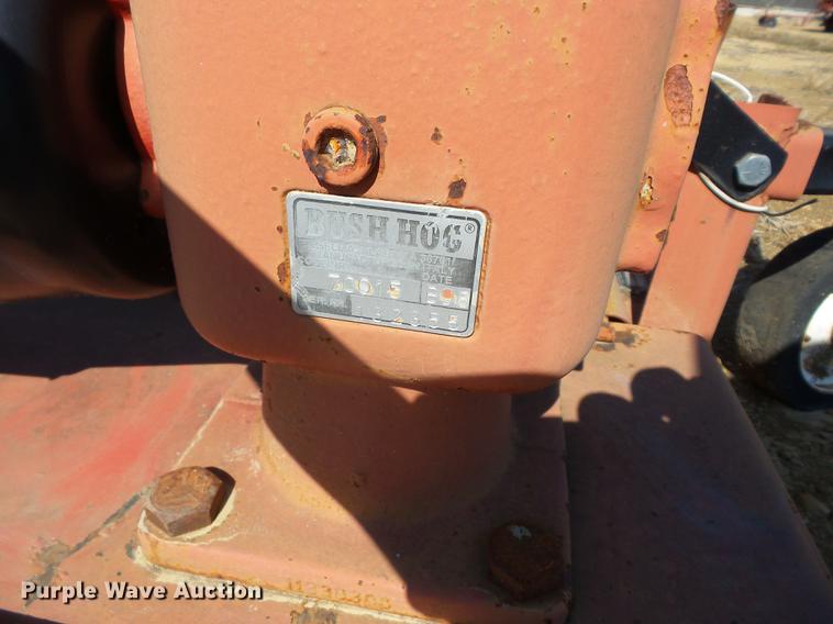 image for item AY9673 Bush Hog FTH600 finish mower