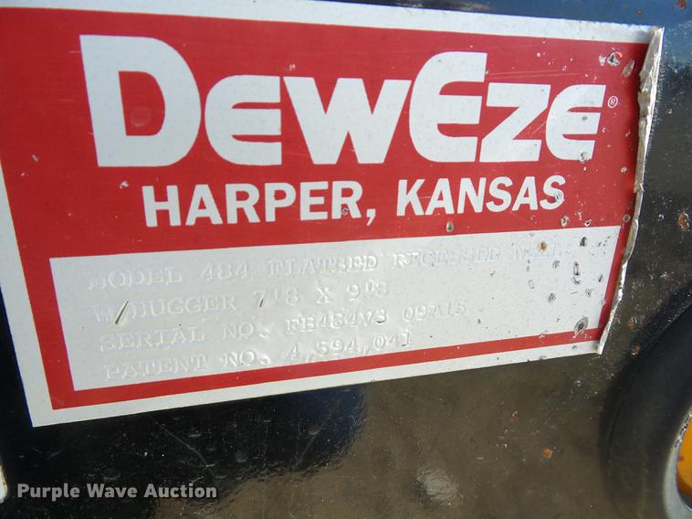 image for item AY9674 Dew Eze 485 flatbed