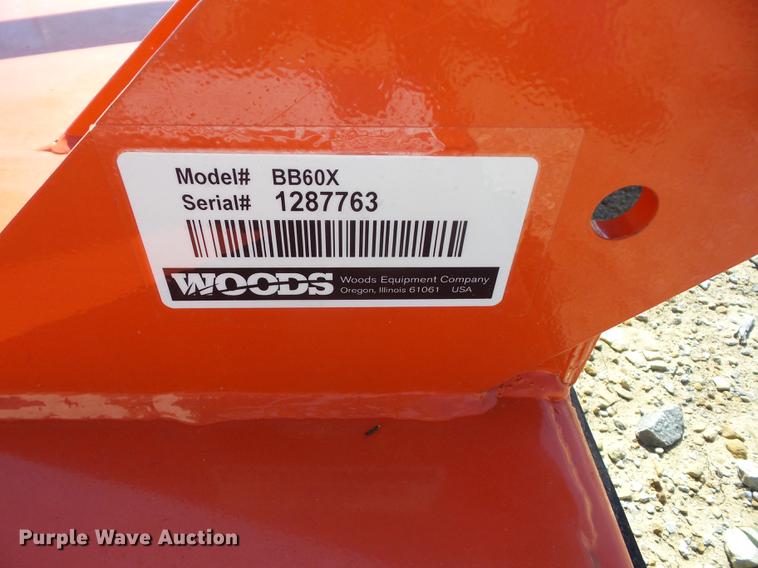 image for item AY9676 Woods BB60X rotary mower