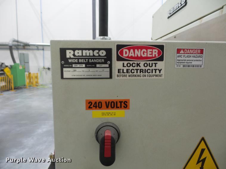 image for item DA0807 Ramco MBD-3775 belt sander/brush