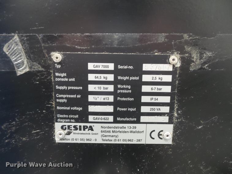 image for item DA0809 Gesipa 7000 automatic rivet machine