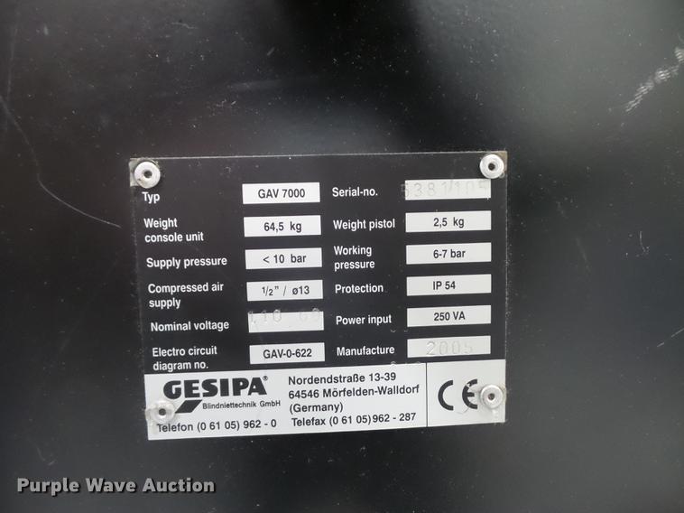 image for item DA0810 Gesipa 7000 automatic rivet machine