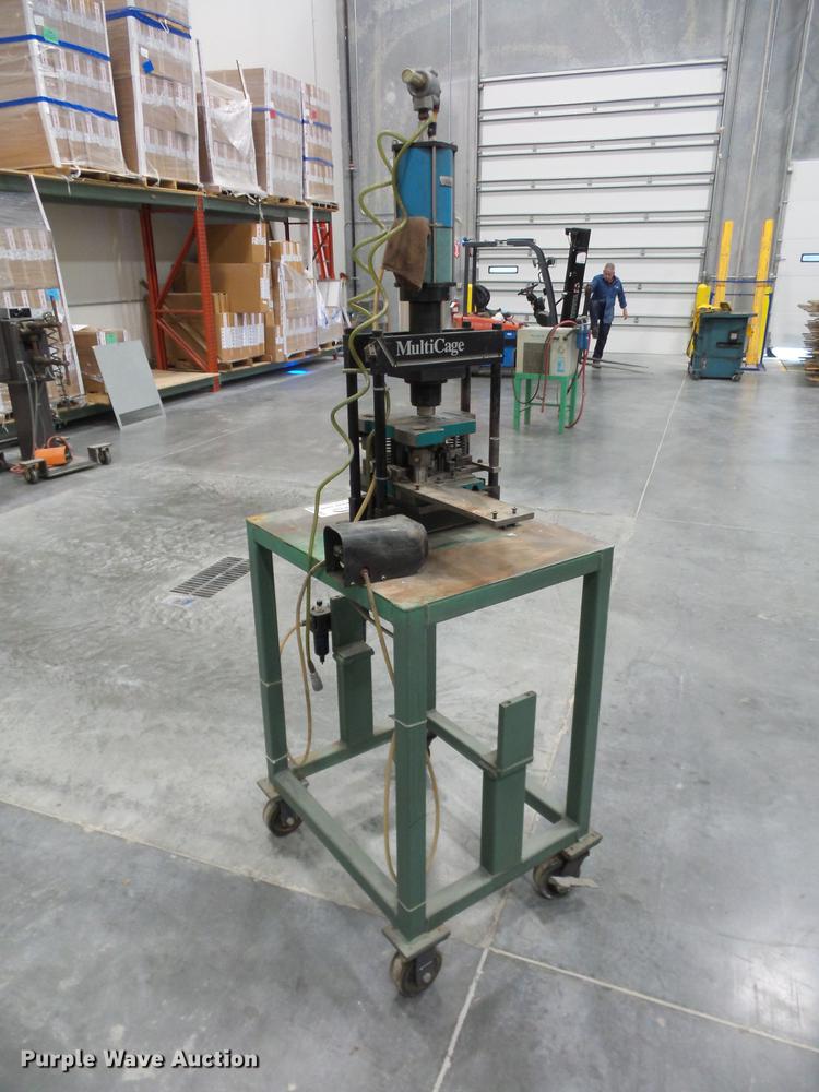 image for item DA0825 Multi-Cage air over hydraulic press