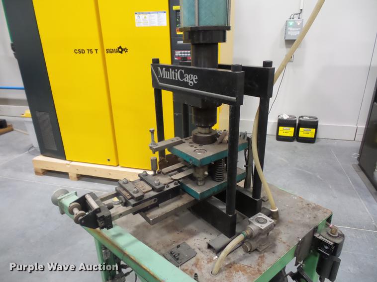 image for item DA0830 Multi-Cage air over hydraulic press