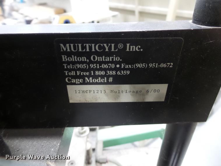 image for item DA0830 Multi-Cage air over hydraulic press