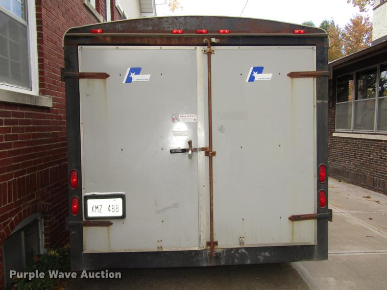 image for item DA3213 1996 Pace American L816TA2 enclosed cargo trailer