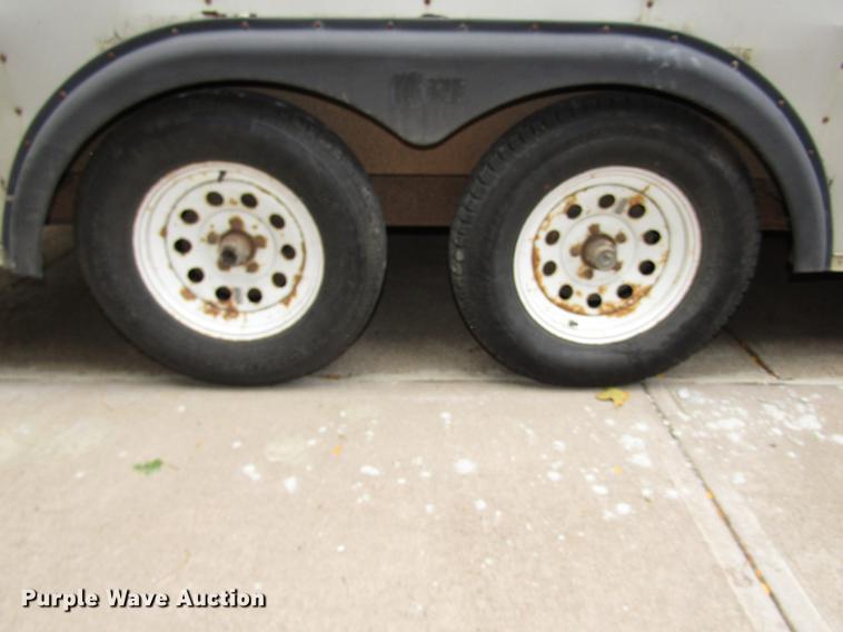 image for item DA3213 1996 Pace American L816TA2 enclosed cargo trailer