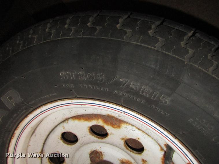 image for item DA3213 1996 Pace American L816TA2 enclosed cargo trailer