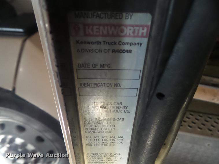 image for item DA7006 1997 Kenworth T300 box truck