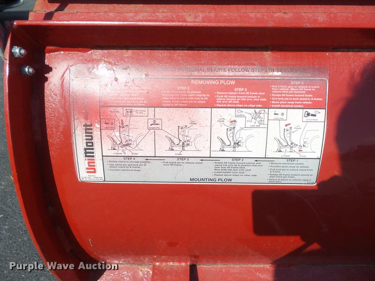 image for item DB6396 Western 60018 snow plow