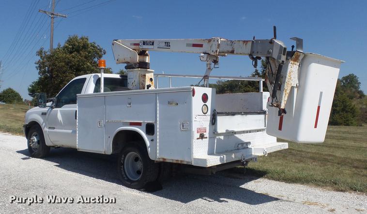 image for item DB6408 2000 Ford F350 Super Duty XL bucket truck