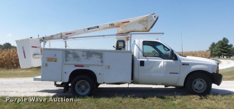 image for item DB6408 2000 Ford F350 Super Duty XL bucket truck