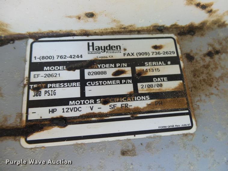 image for item DB7372 2001 Sterling SC7000 road patcher truck