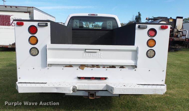 image for item DB7375 2013 Ford F350 Super Duty SuperCab utility bed pickup truck