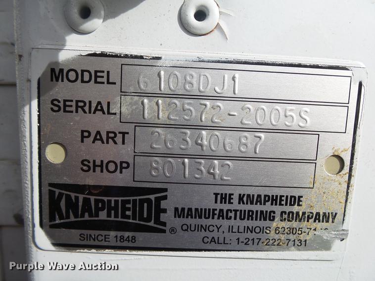 image for item DB7375 2013 Ford F350 Super Duty SuperCab utility bed pickup truck