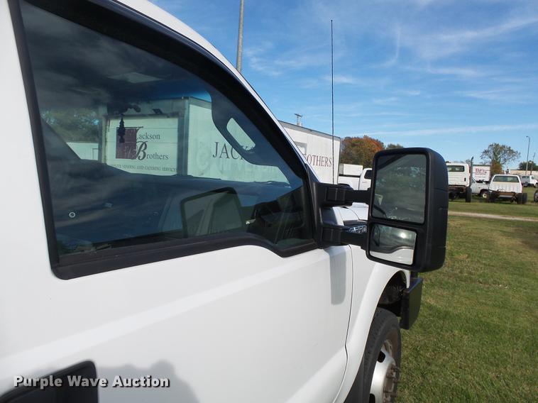 image for item DB7375 2013 Ford F350 Super Duty SuperCab utility bed pickup truck