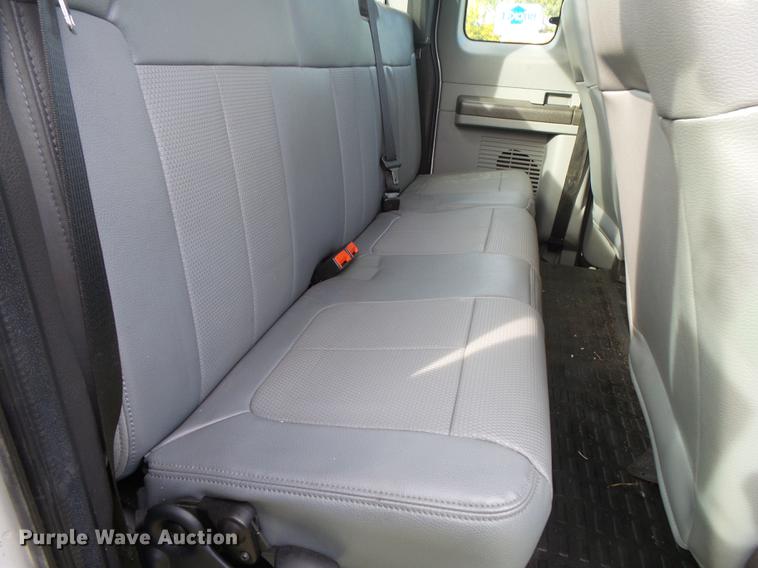 image for item DB7375 2013 Ford F350 Super Duty SuperCab utility bed pickup truck