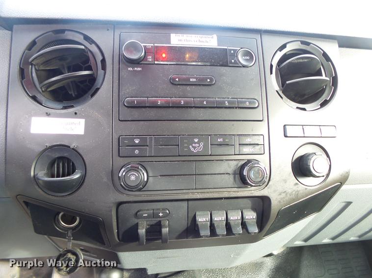 image for item DB7375 2013 Ford F350 Super Duty SuperCab utility bed pickup truck