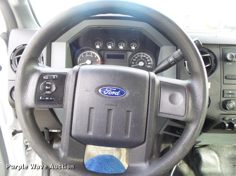 image for item DB7375 2013 Ford F350 Super Duty SuperCab utility bed pickup truck