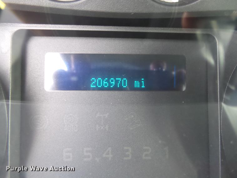 image for item DB7375 2013 Ford F350 Super Duty SuperCab utility bed pickup truck