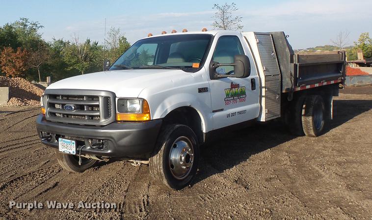 image for item DB8099 2000 Ford F550 Super Duty dump truck