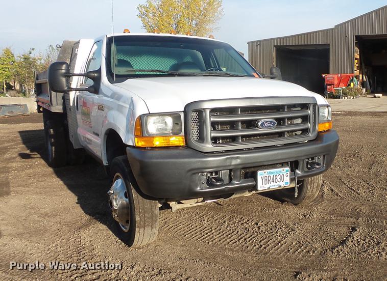 image for item DB8099 2000 Ford F550 Super Duty dump truck