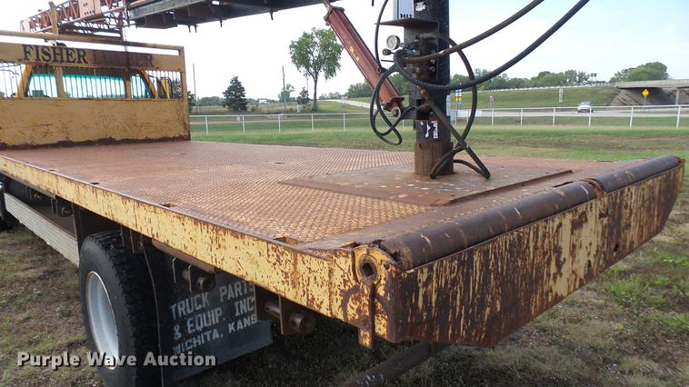 image for item DC1797 1997 GMC C7500 flat dump bed truck