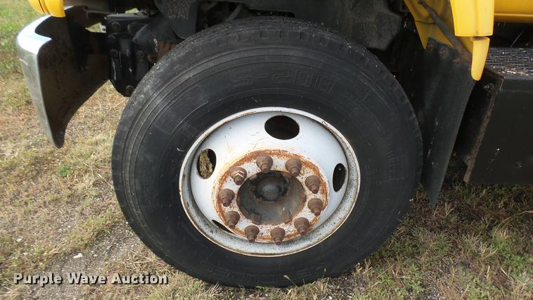 image for item DC1797 1997 GMC C7500 flat dump bed truck