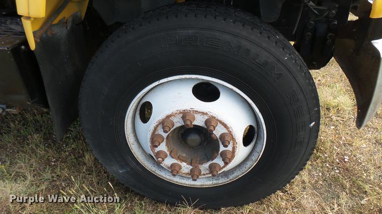 image for item DC1797 1997 GMC C7500 flat dump bed truck