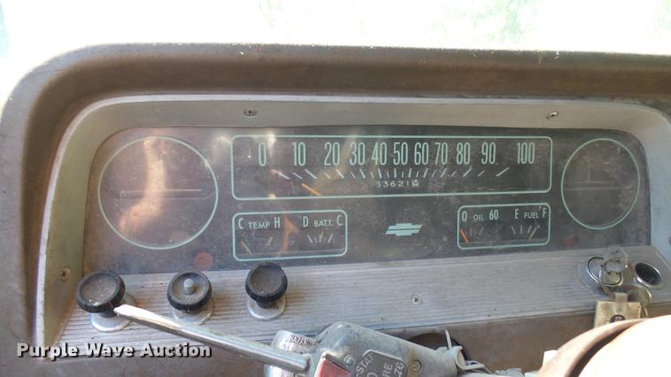 image for item DC1807 1966 Chevrolet 60 flatbed truck