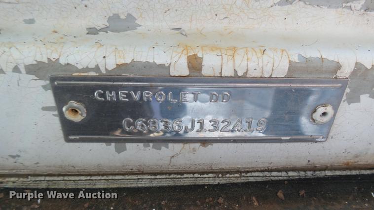 image for item DC1807 1966 Chevrolet 60 flatbed truck