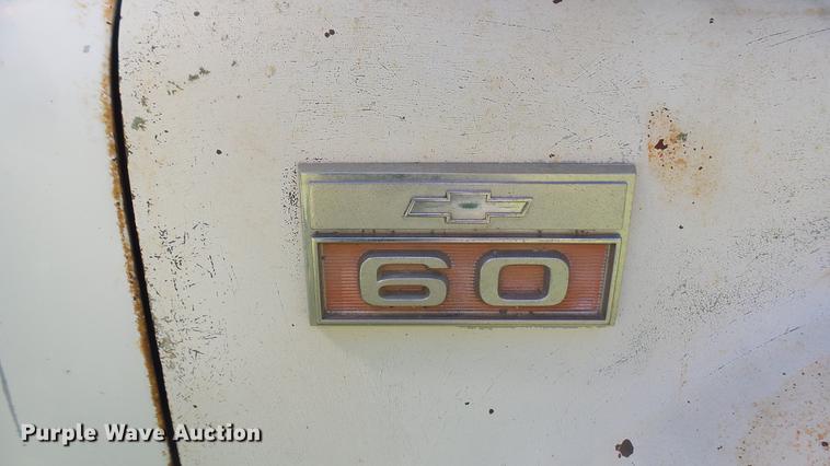image for item DC1807 1966 Chevrolet 60 flatbed truck