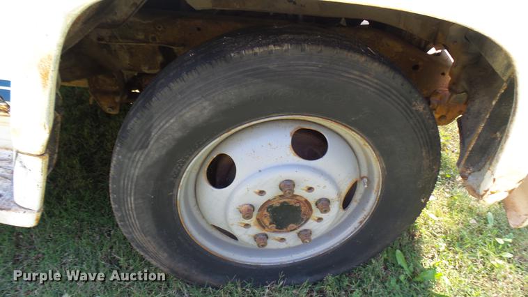 image for item DC1807 1966 Chevrolet 60 flatbed truck