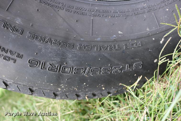 image for item DD0048 2006 QWS Express Trailers equipment trailer