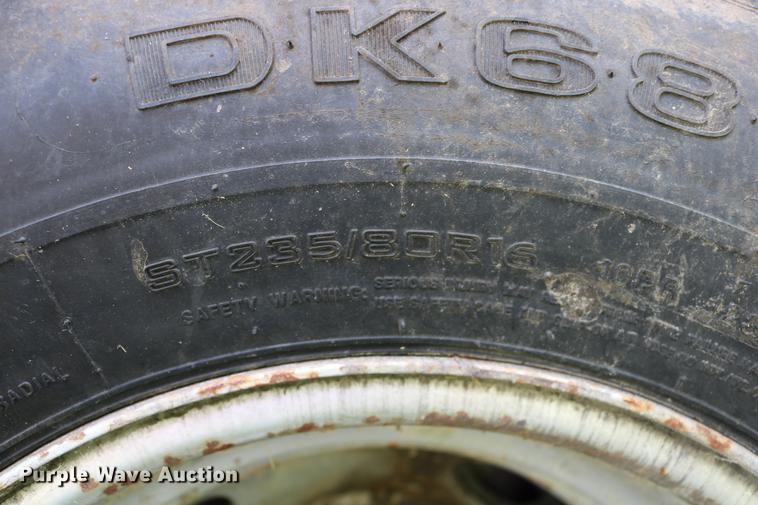 image for item DD0048 2006 QWS Express Trailers equipment trailer