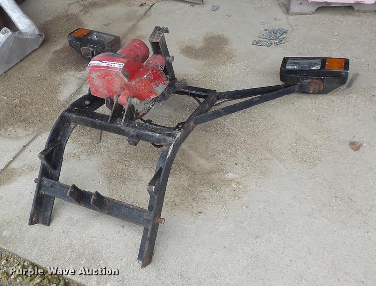 image for item DE9423 Western snow plow bracket and pump