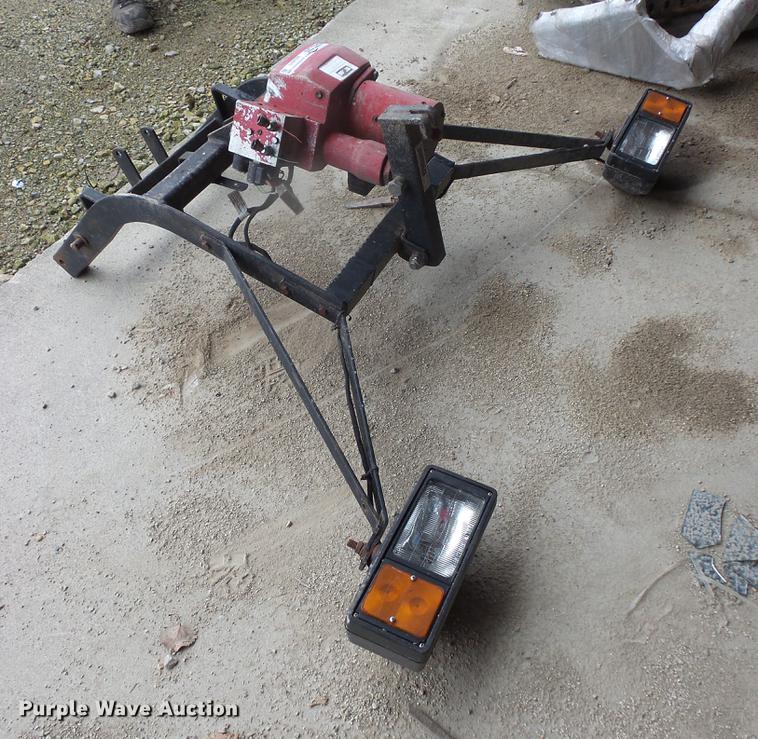 image for item DE9423 Western snow plow bracket and pump