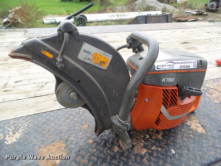 Husqvarna K760 quickie saw in Swan, IA Item DH9486 sold Purple Wave