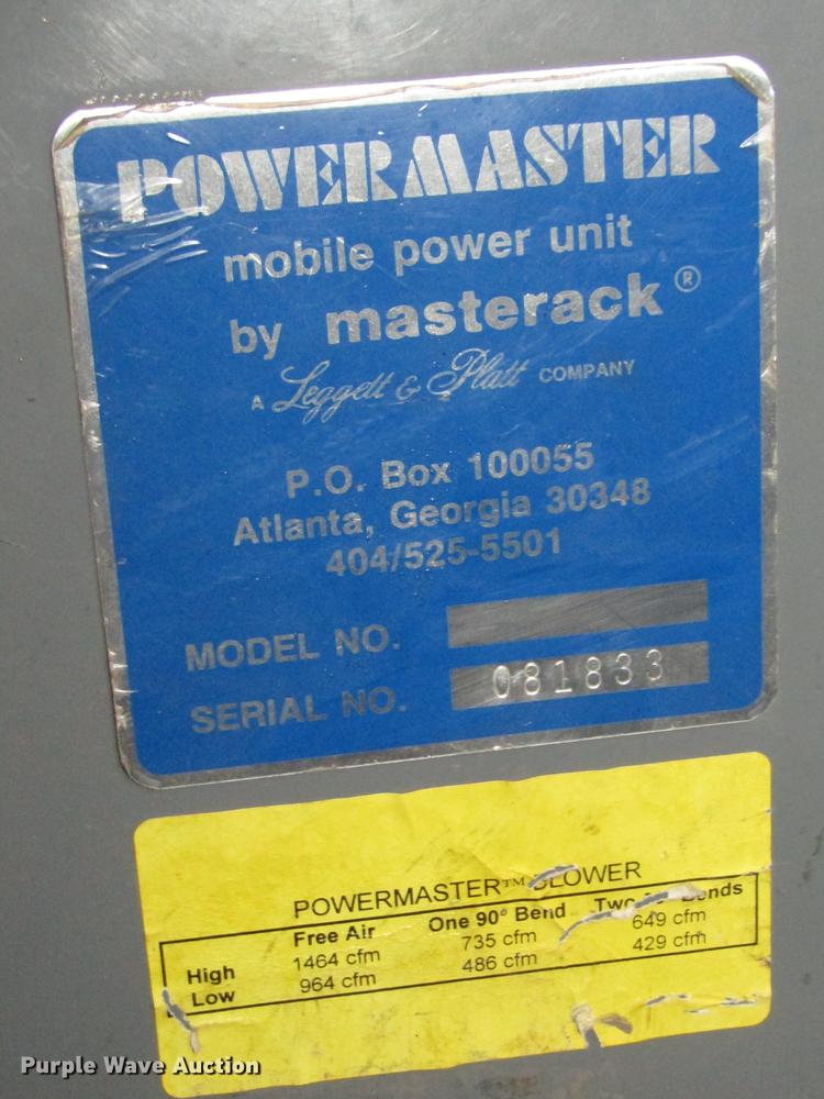 image for item DO9112 Power Master Masterack power unit